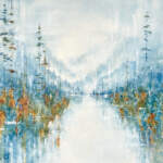 Close to You, acrylic landscape painting by Gina Sarro | Effusion Art Gallery, Invermere BC