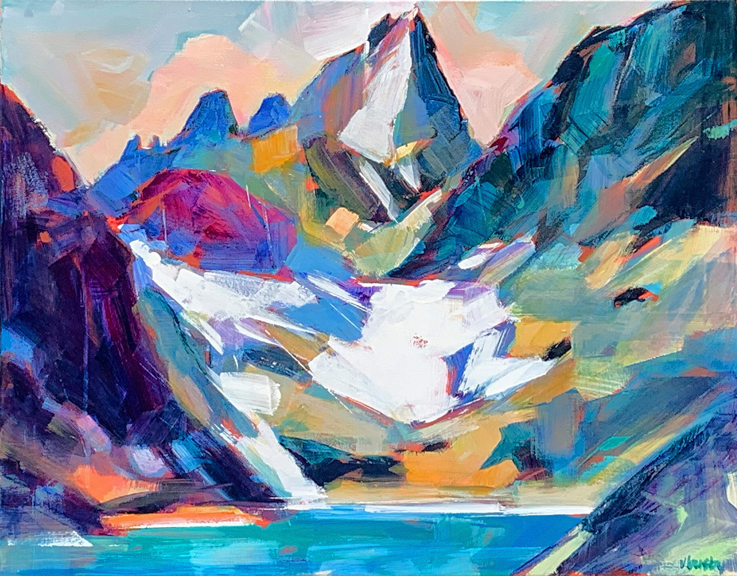 Busby.Bugaboo Cobalt Lake