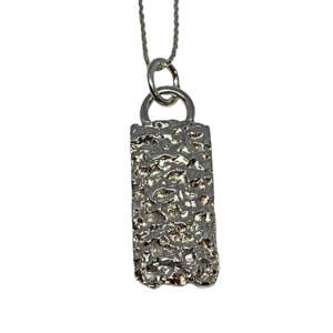 Handmade silver necklace by A&R Jewellery | Effusion Art Gallery, Invermere BC