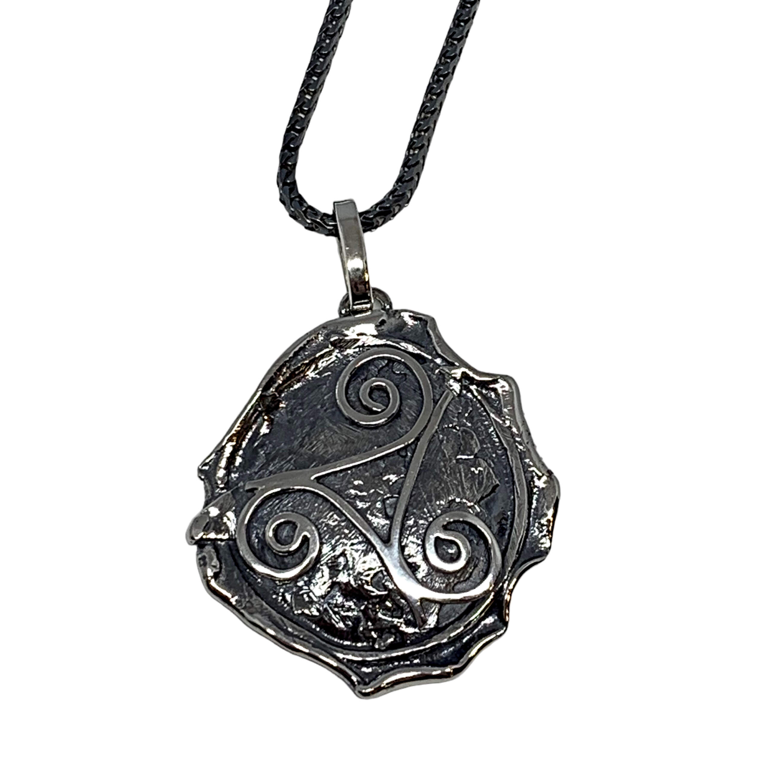 Handmade silver necklace by A&R Jewellery | Effusion Art Gallery, Invermere BC