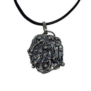 Handmade silver necklace by A&R Jewellery | Effusion Art Gallery, Invermere BC