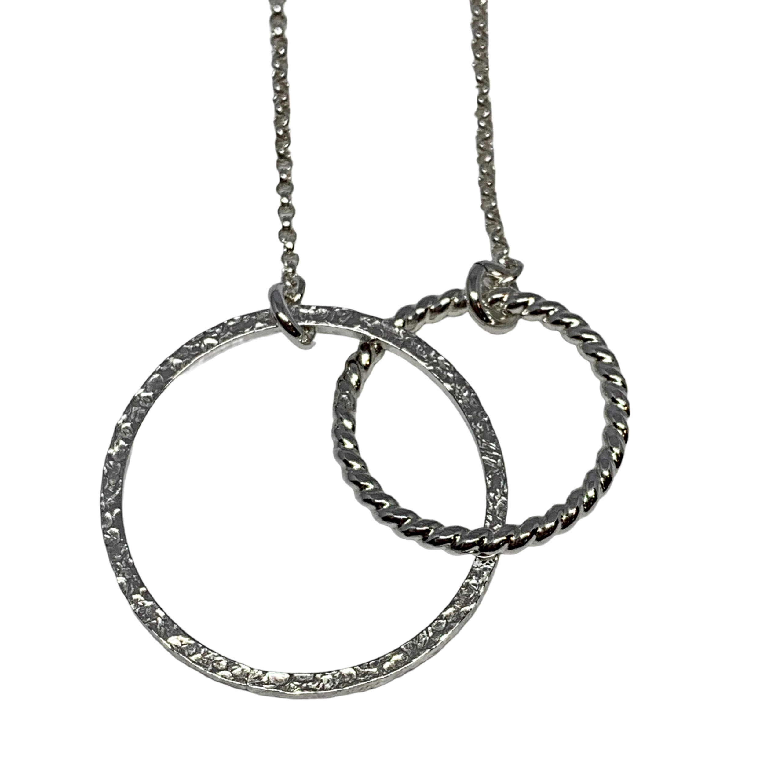 Handmade silver necklace by A&R Jewellery | Effusion Art Gallery, Invermere BC