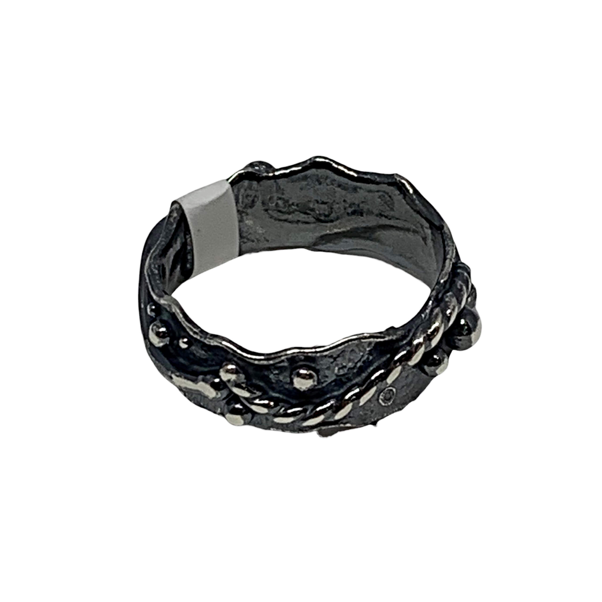 Handmade silver ring by A&R Jewellery | Effusion Art Gallery, Invermere BC