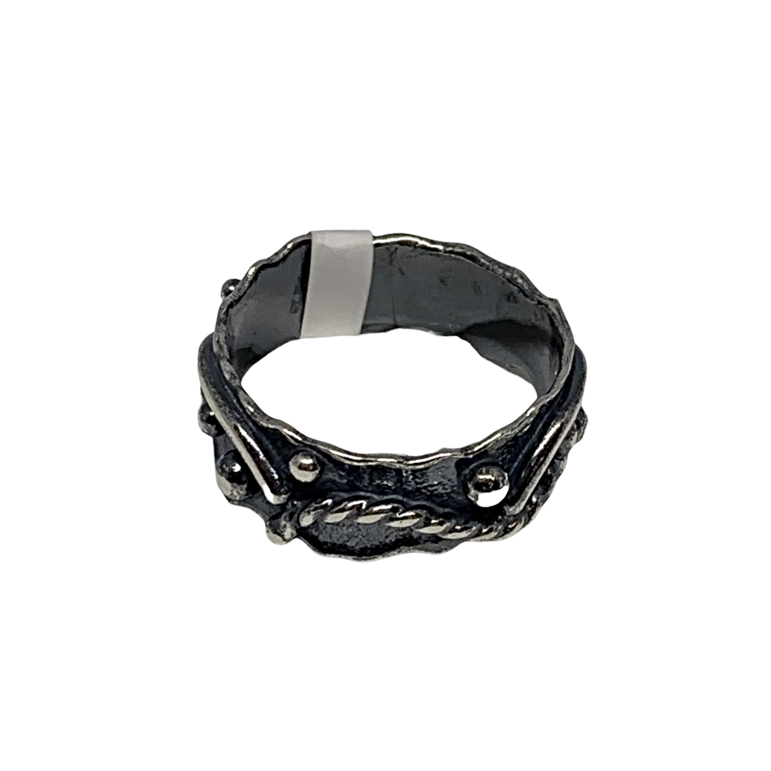 Handmade silver ring by A&R Jewellery | Effusion Art Gallery, Invermere BC