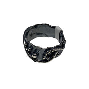 Handmade silver ring by A&R Jewellery | Effusion Art Gallery, Invermere BC