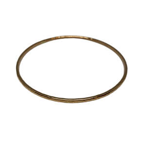 Handmade bronze bangle by Karyn Chopik | Effusion Art Gallery, Invermere, BC