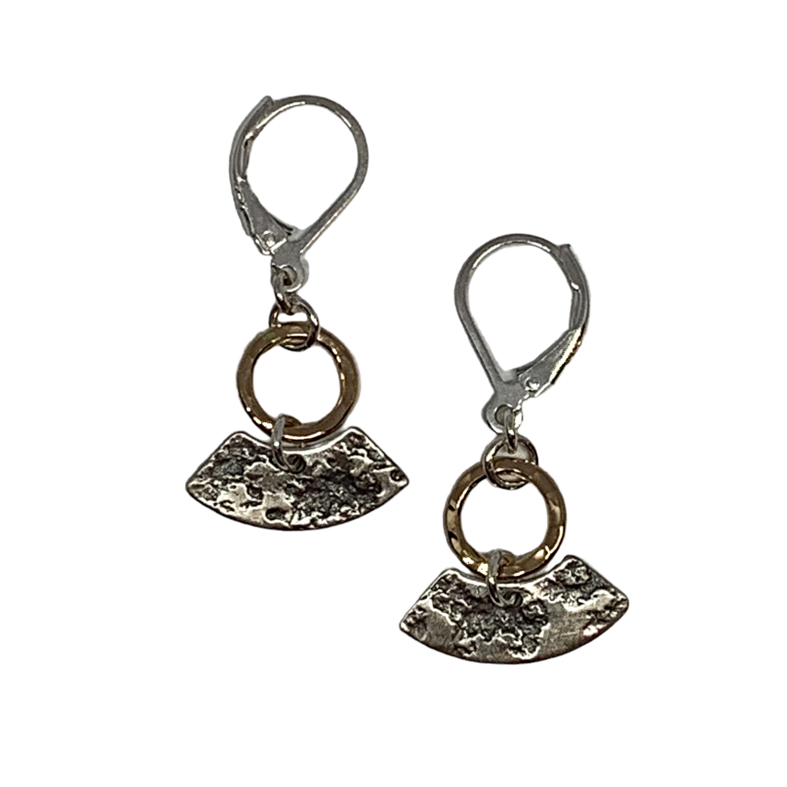 Handmade sterling silver earrings by Karyn Chopik | Effusion Art Gallery, Invermere, BC