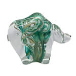 Galaxy Bear 10, blown glass bear by Hayden MacRae at Effusion Art Gallery in Invermere, BC
