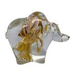 Galaxy Bear 6, blown glass bear by Hayden MacRae at Effusion Art Gallery in Invermere, BC