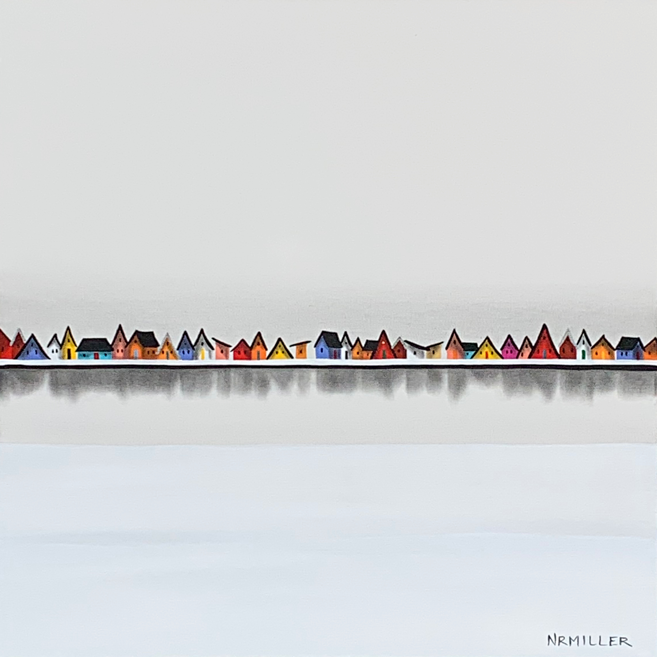 The Frosting on the Lake by Natasha Miller