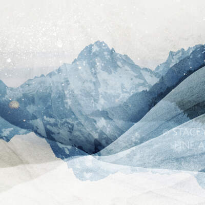 Limitless, original mountain landscape photograph by Stacey Bodnaruk at Effusion Art Gallery in Invermere, BC.