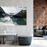 Nature's Alignment Lake Louise, composite photograph by Stacey Bodnaruk at Effusion Art Gallery in Invermere, BC.