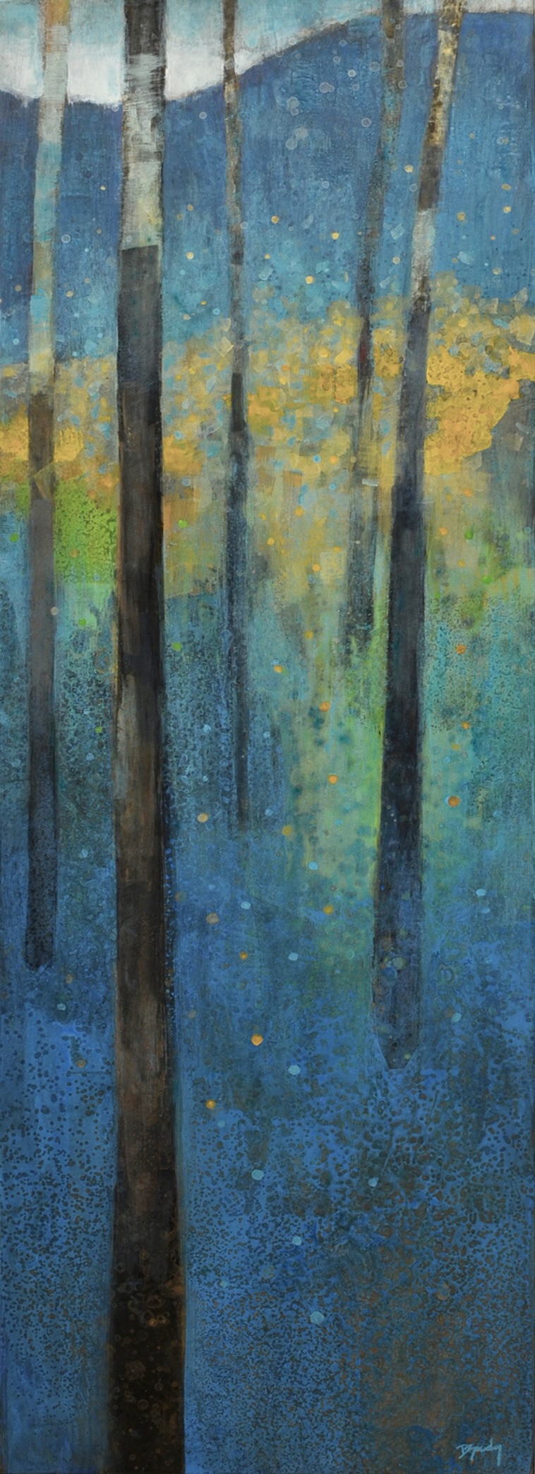 Explore the collection of artwork by Diana Zasadny. Inspired by nature, her large landscape paintings combine impressionism and a contemporary, abstract style.